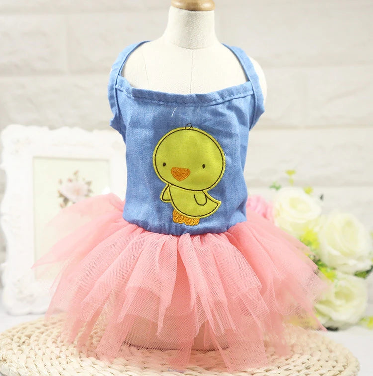 The Sweetheart Stripe™ Ruffle Pet Dress