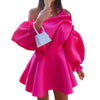 The Flirt Alert One-Shoulder Mini Dress
