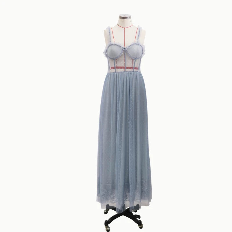 The Princess After Dark Backless Mini Dress