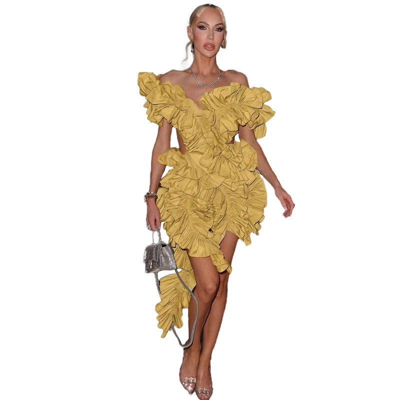 The Twirl With Me Pleated Backless Dress