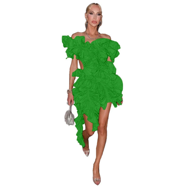 The Twirl With Me Pleated Backless Dress