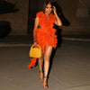 The Twirl With Me Pleated Backless Dress