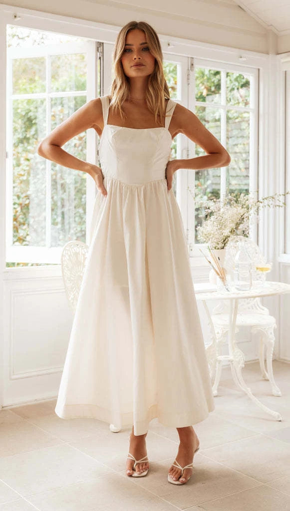 Endless Romance Backless Maxi Dress