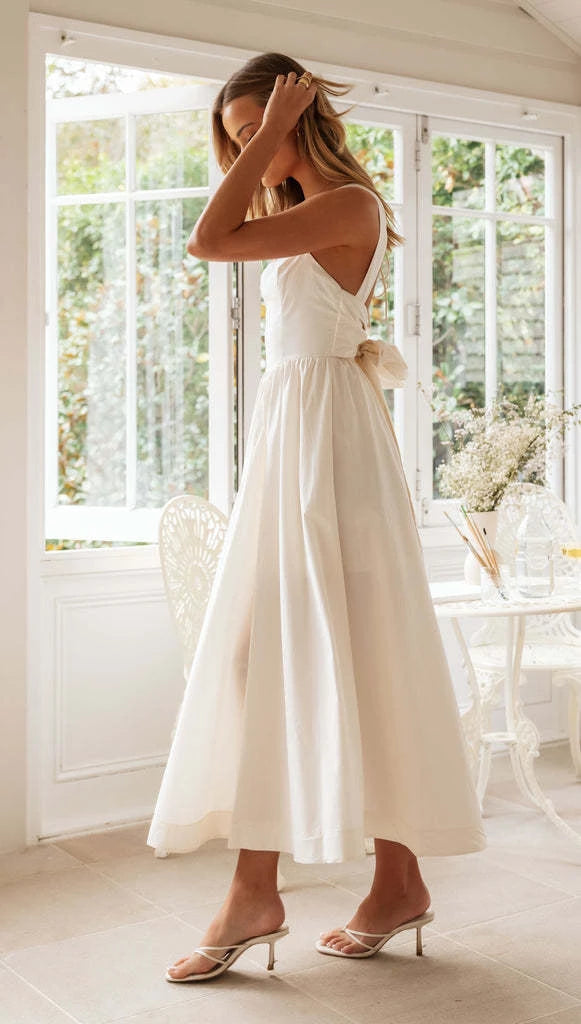 Endless Romance Backless Maxi Dress