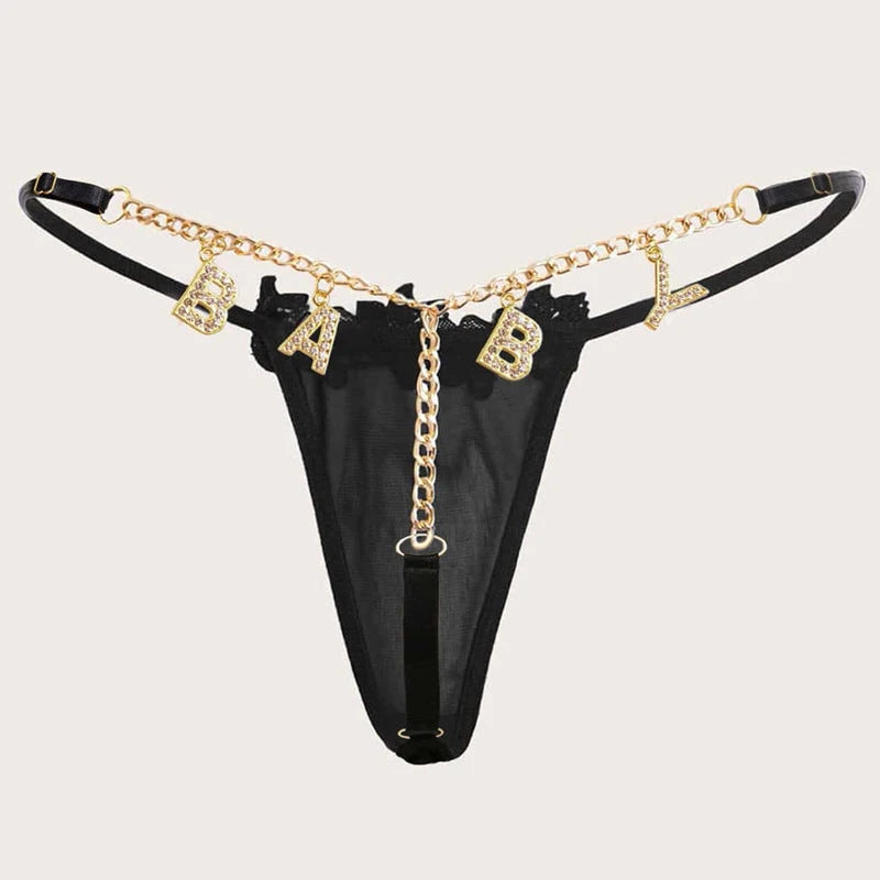 The ROSIVA After Dark Rhinestone Body Chain