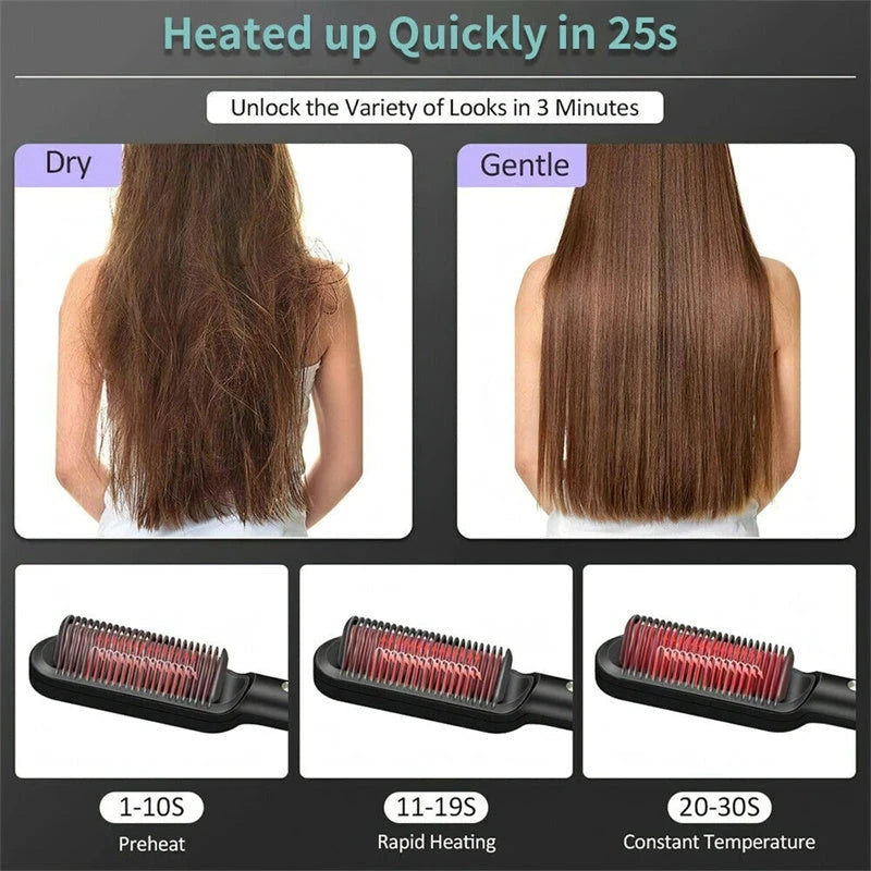 The Sleek & Slay 2-in-1 Styling Brush