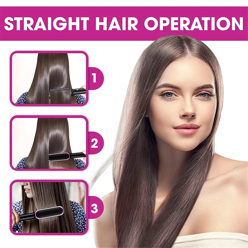 The Sleek & Slay 2-in-1 Styling Brush