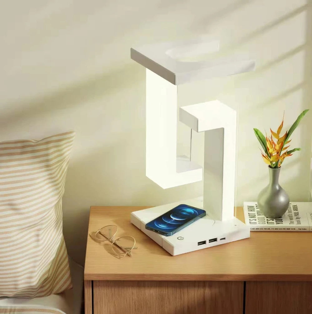 The Magic Balance Wireless Charging Lamp