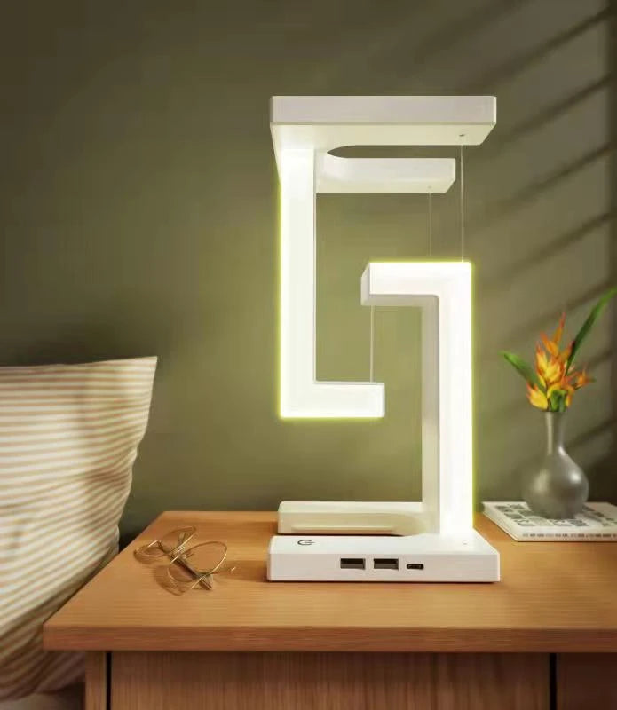 The Magic Balance Wireless Charging Lamp