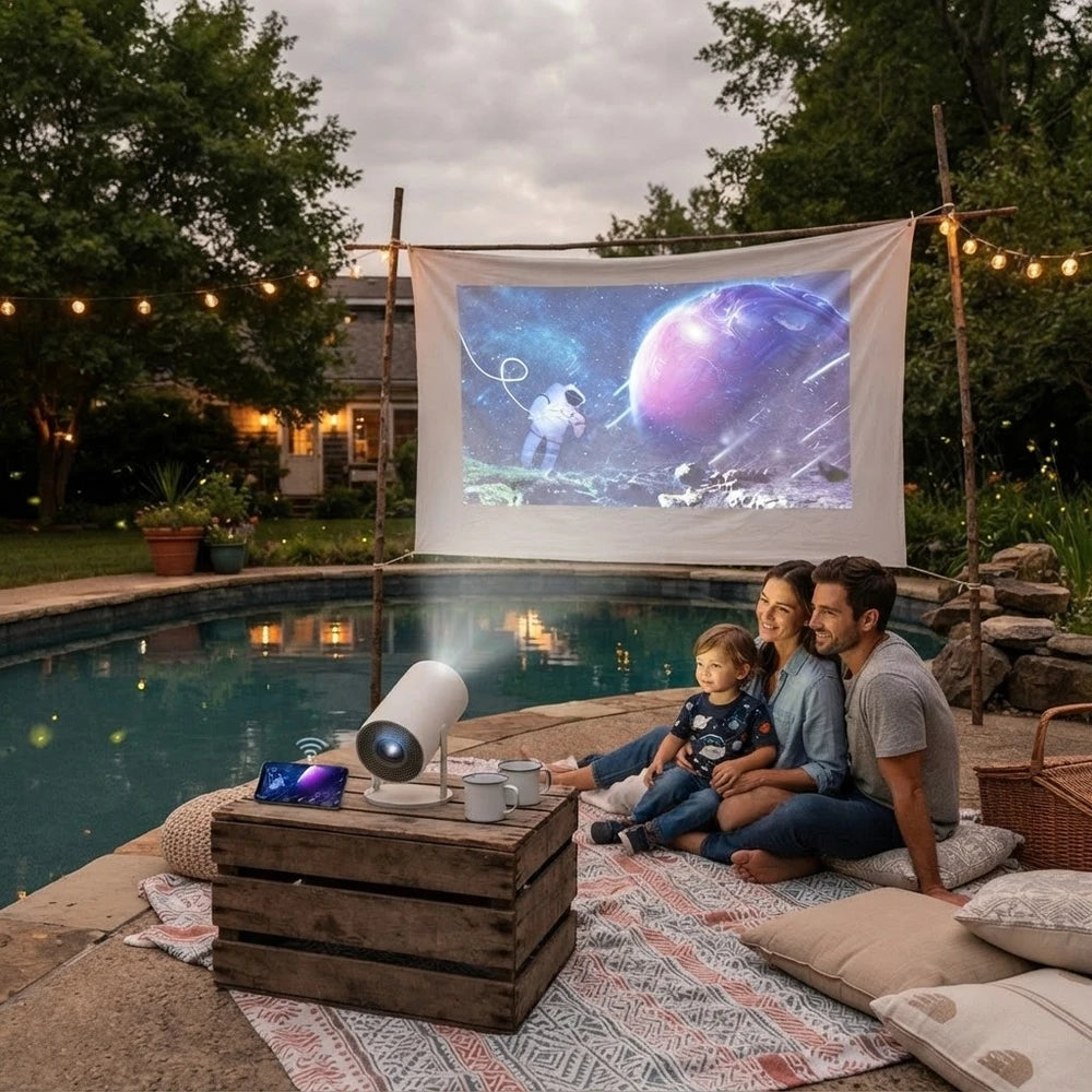 The Movie Magic 180° Smart Projector