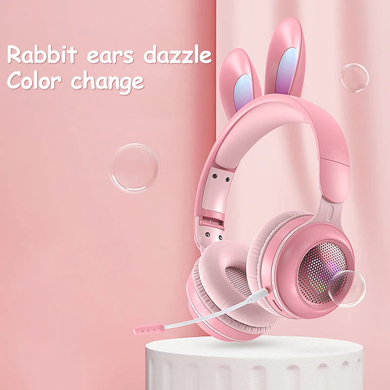 The Bunny Glow Wireless Headphones