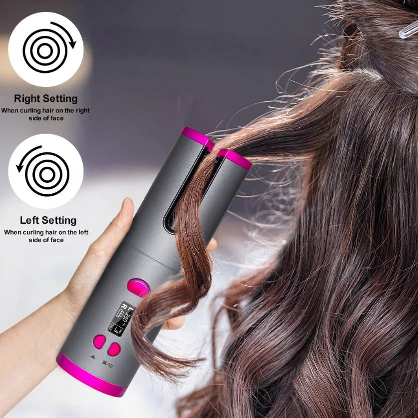The Curl & Go Cordless Hair Curler