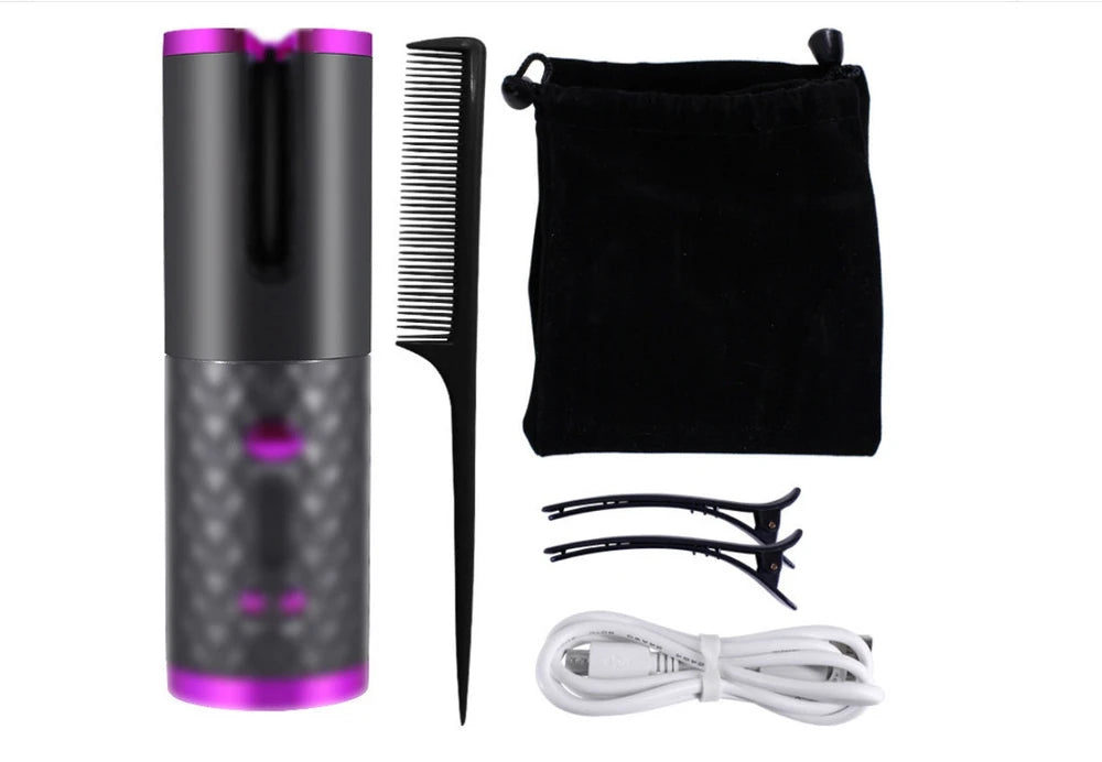 The Curl & Go Cordless Hair Curler