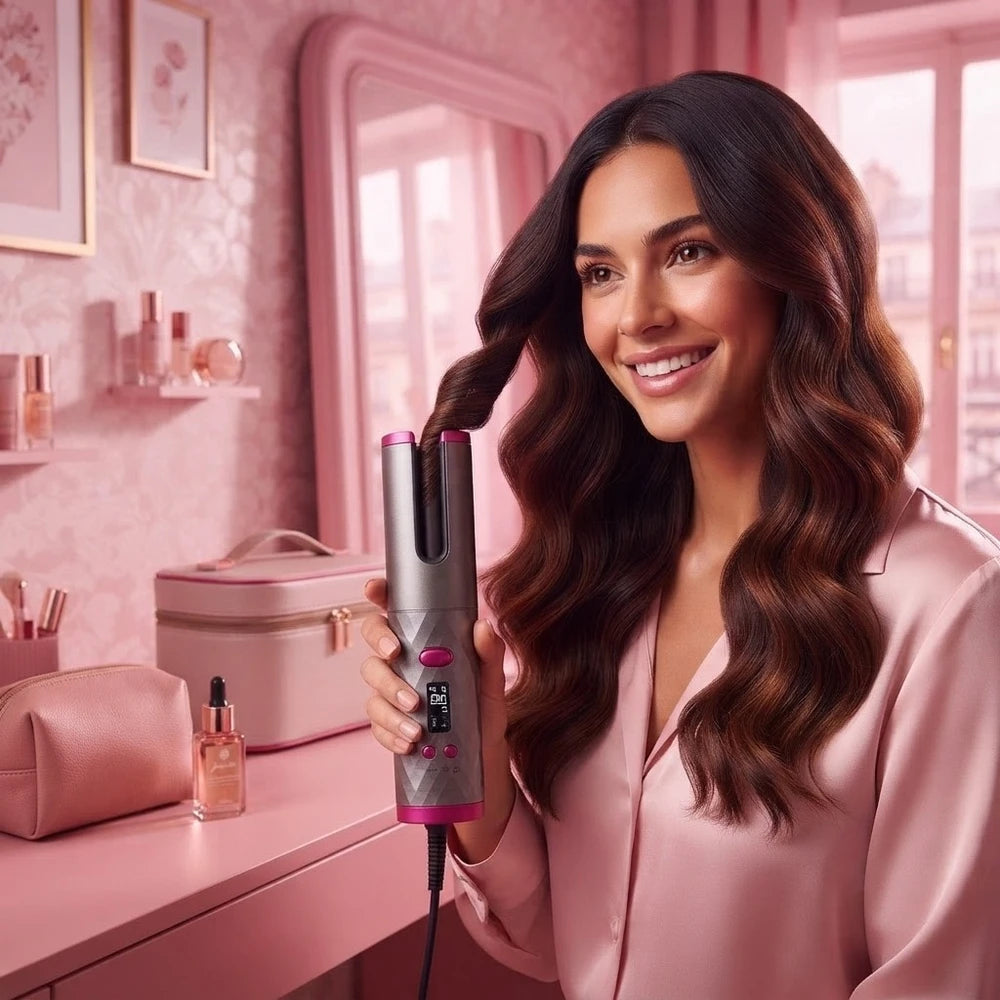 The Curl & Go Cordless Hair Curler