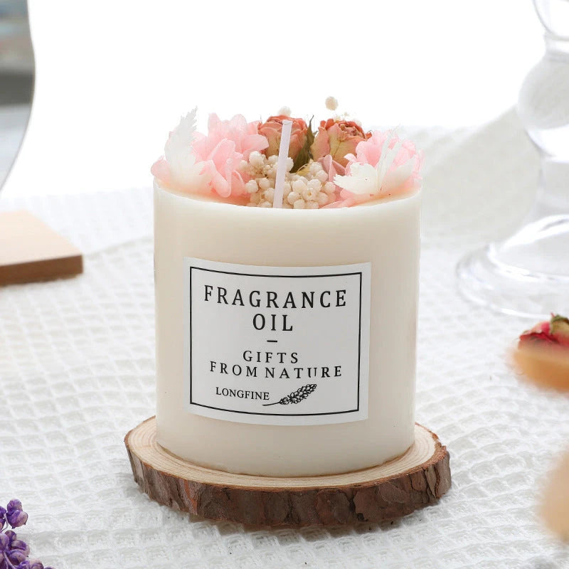 The Bloom & Glow Flower Candle