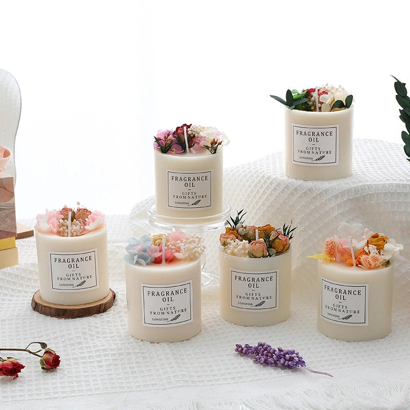 The Bloom & Glow Flower Candle