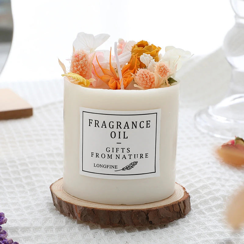 The Bloom & Glow Flower Candle