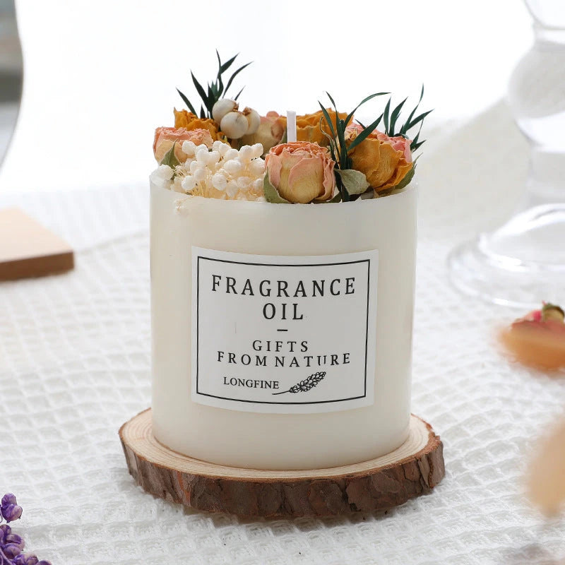The Bloom & Glow Flower Candle