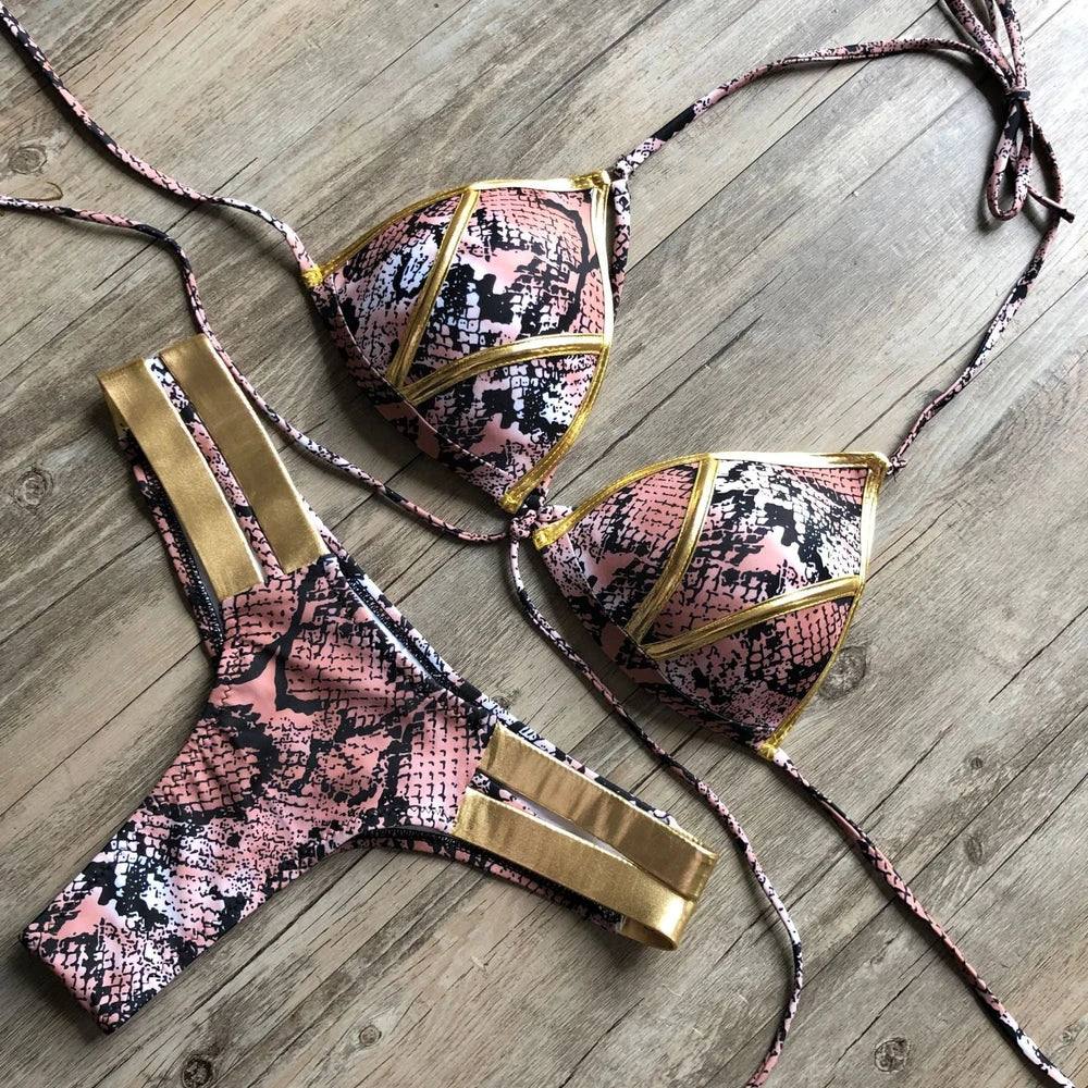 The Golden Hour Glow Bikini