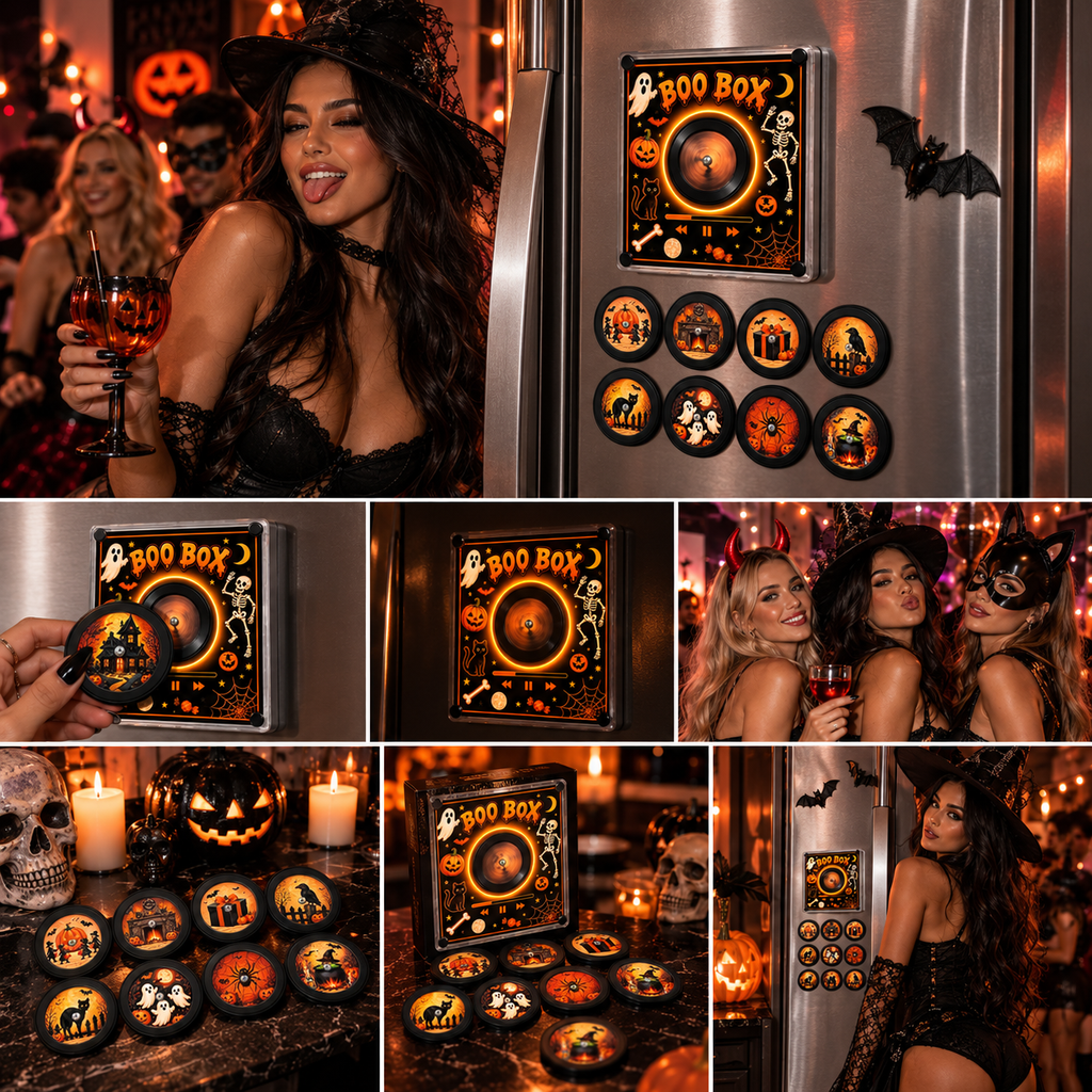 Spooky Sounds NFC Halloween Music Magnet