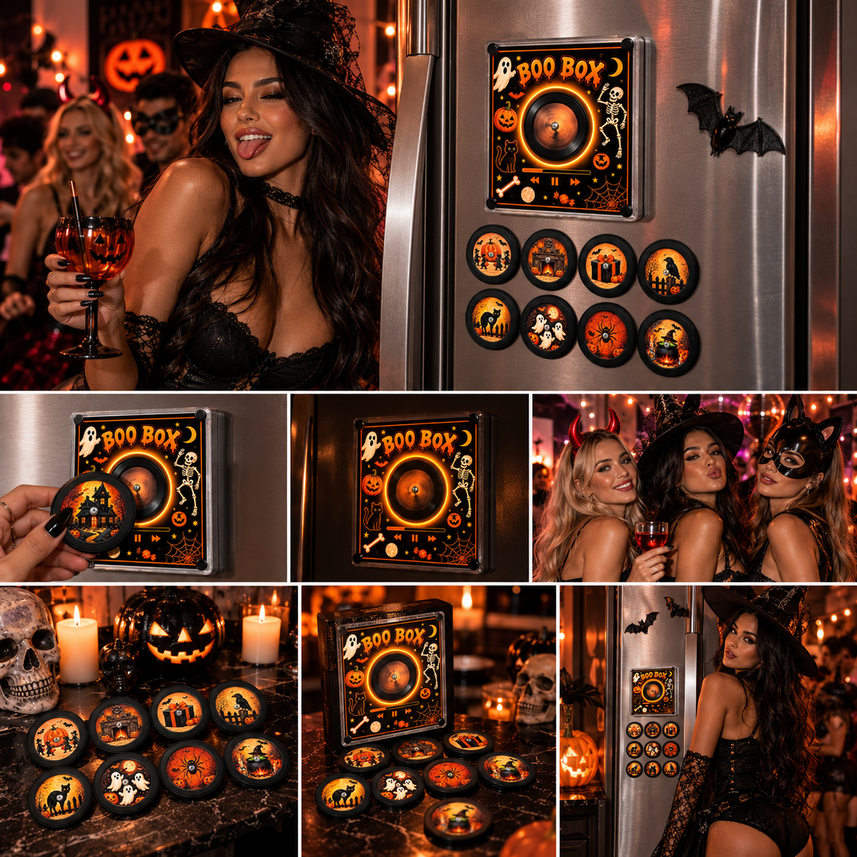 Spooky Sounds NFC Halloween Music Magnet