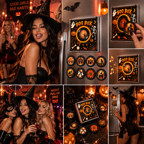 Spooky Sounds NFC Halloween Music Magnet