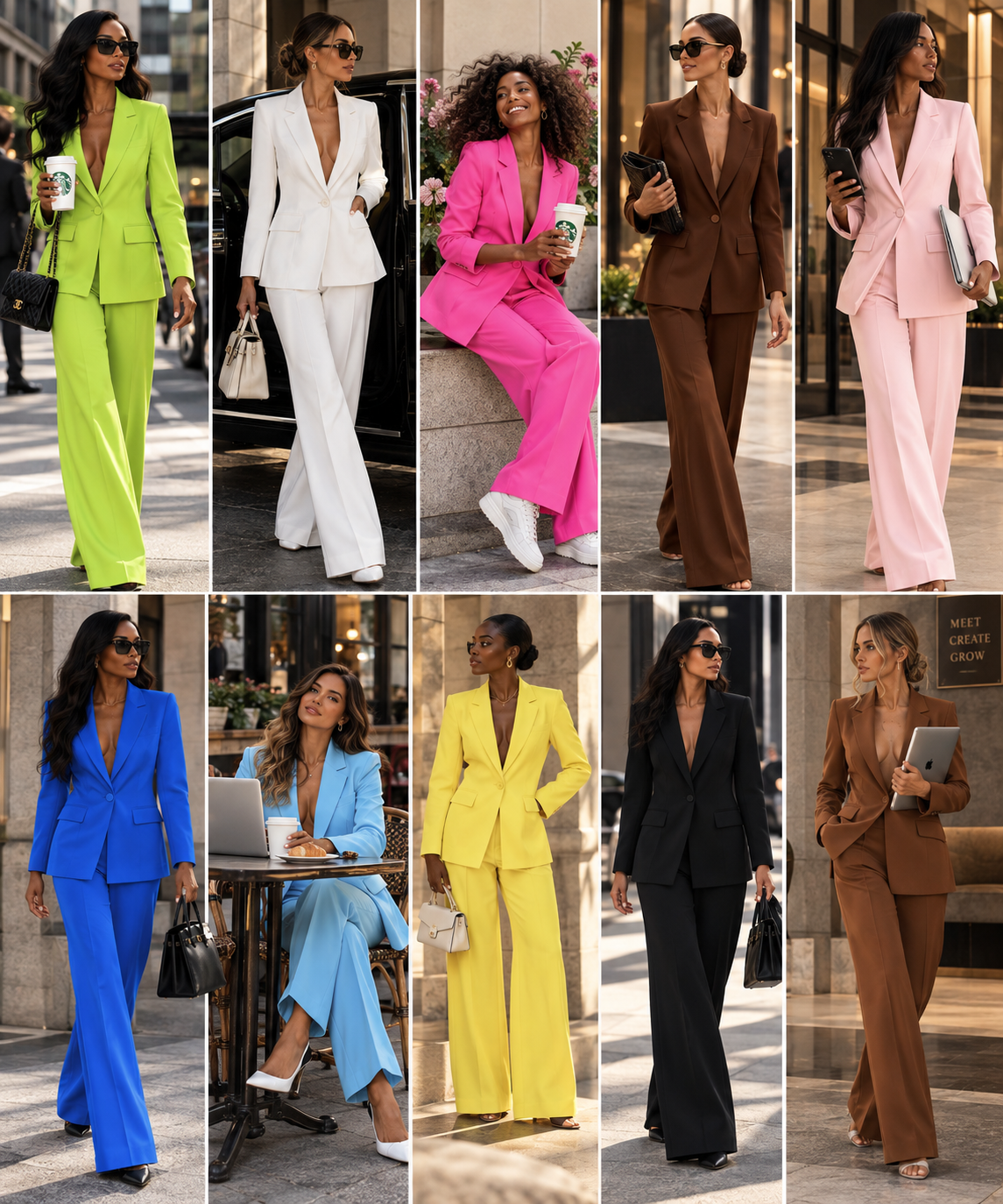 The Power Muse Two-Piece Blazer & Trouser Set