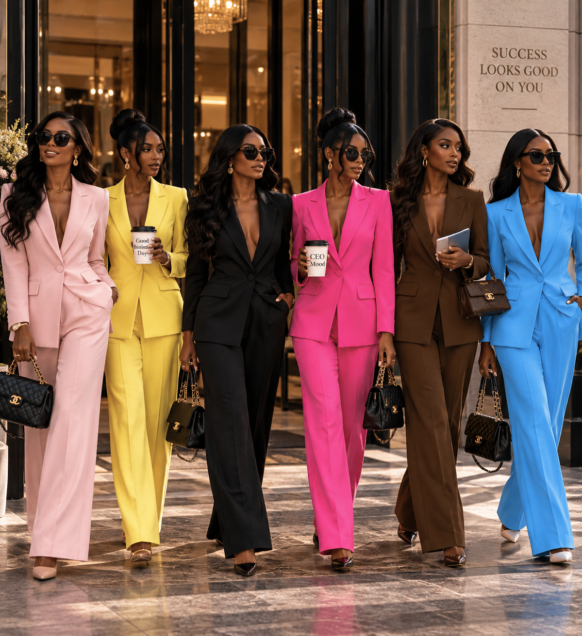 The Power Muse Two-Piece Blazer & Trouser Set