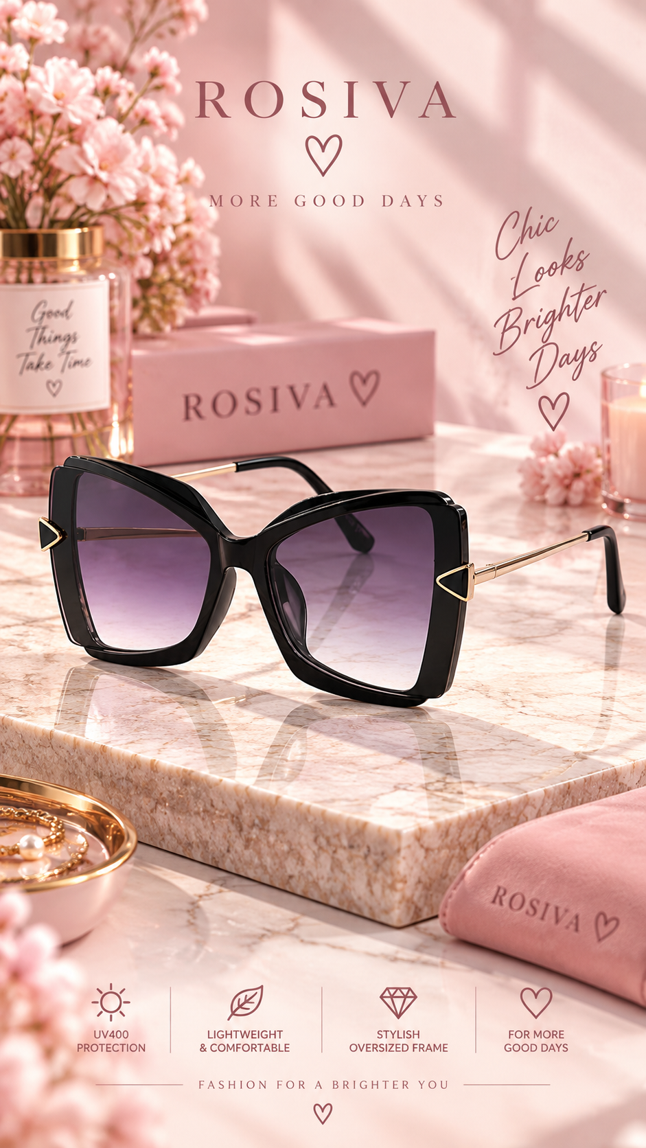 The Sienna Butterfly Sunglasses