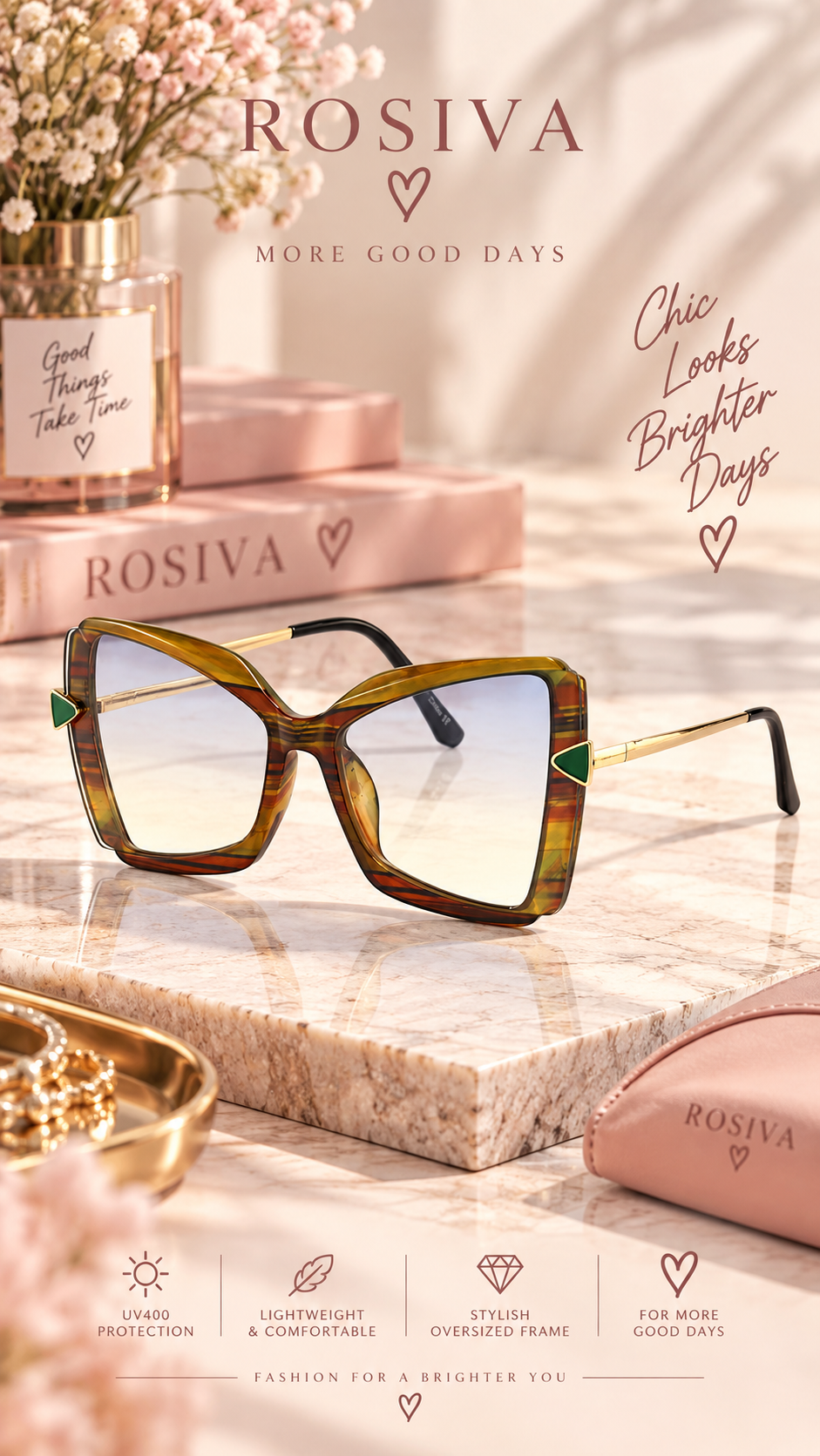 The Sienna Butterfly Sunglasses