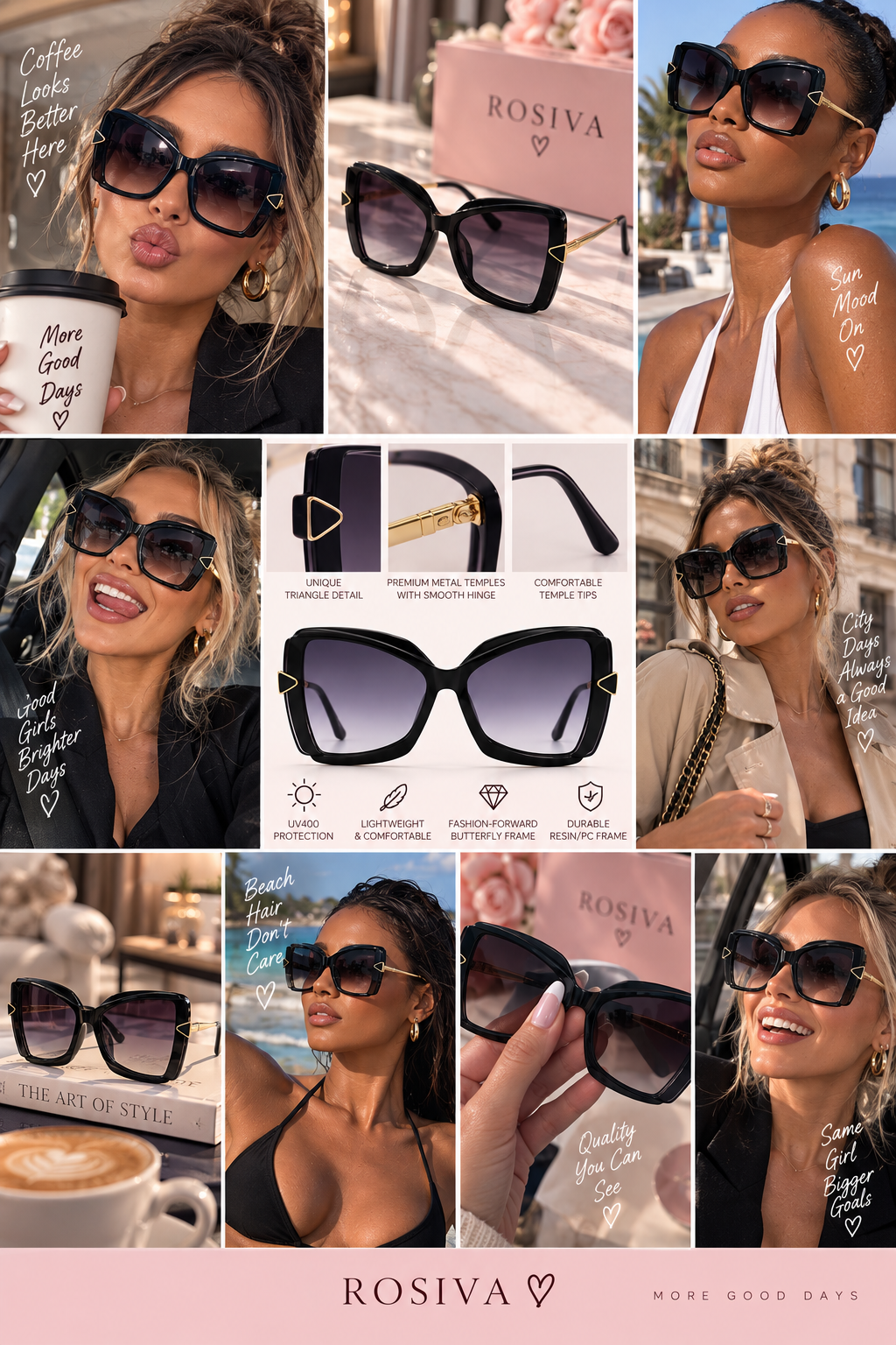 The Sienna Butterfly Sunglasses