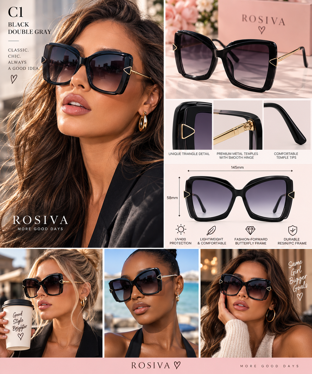 The Sienna Butterfly Sunglasses