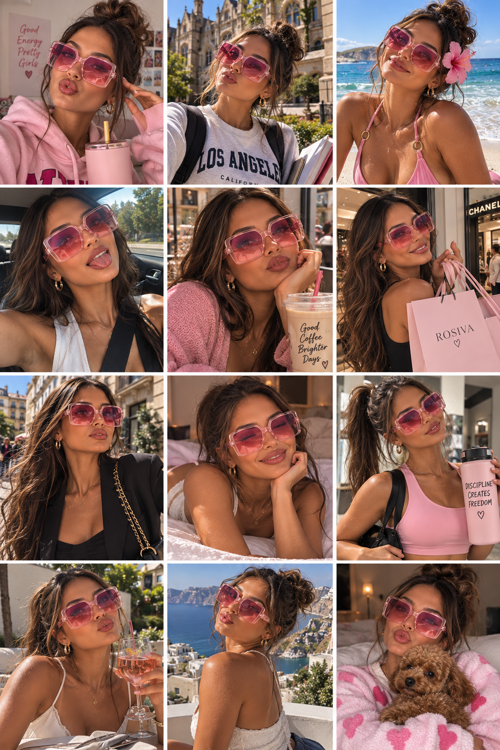 The Savannah Oversized Leopard Sunglasses