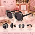 The Valentina Diamond Square Sunglasses