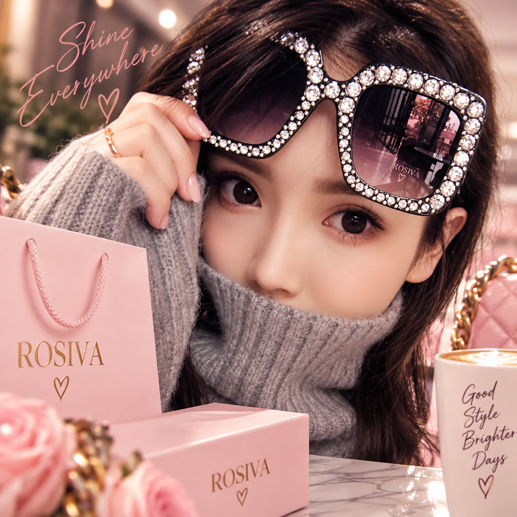 The Valentina Diamond Square Sunglasses