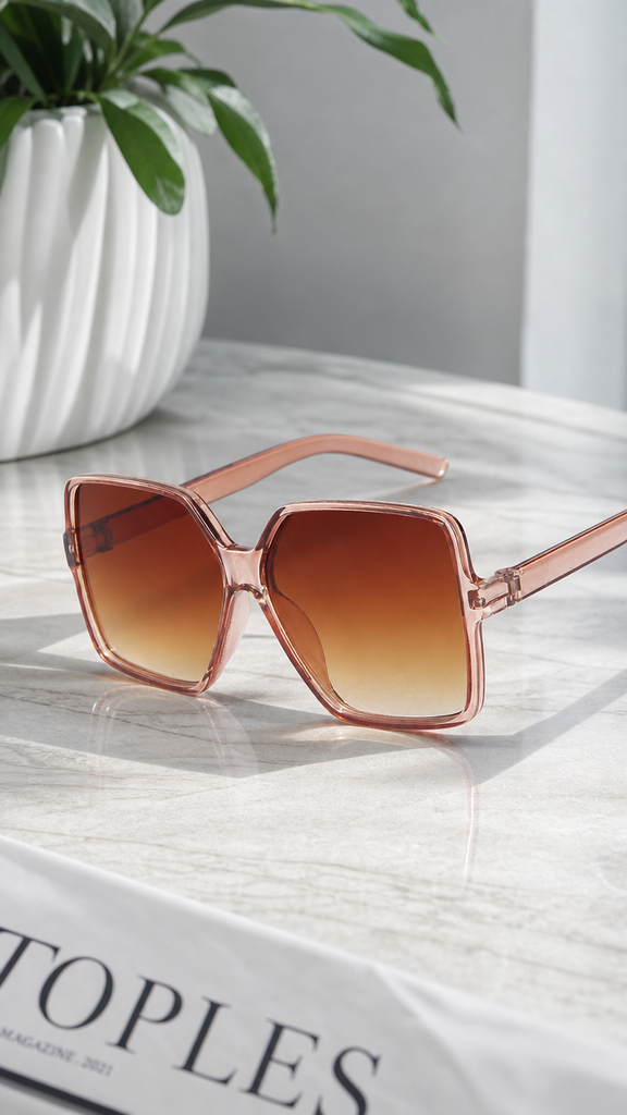 The Savannah Oversized Leopard Sunglasses