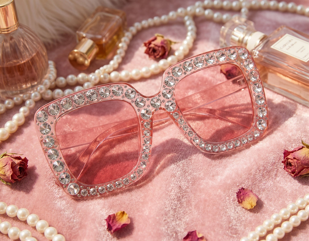 The Valentina Diamond Square Sunglasses