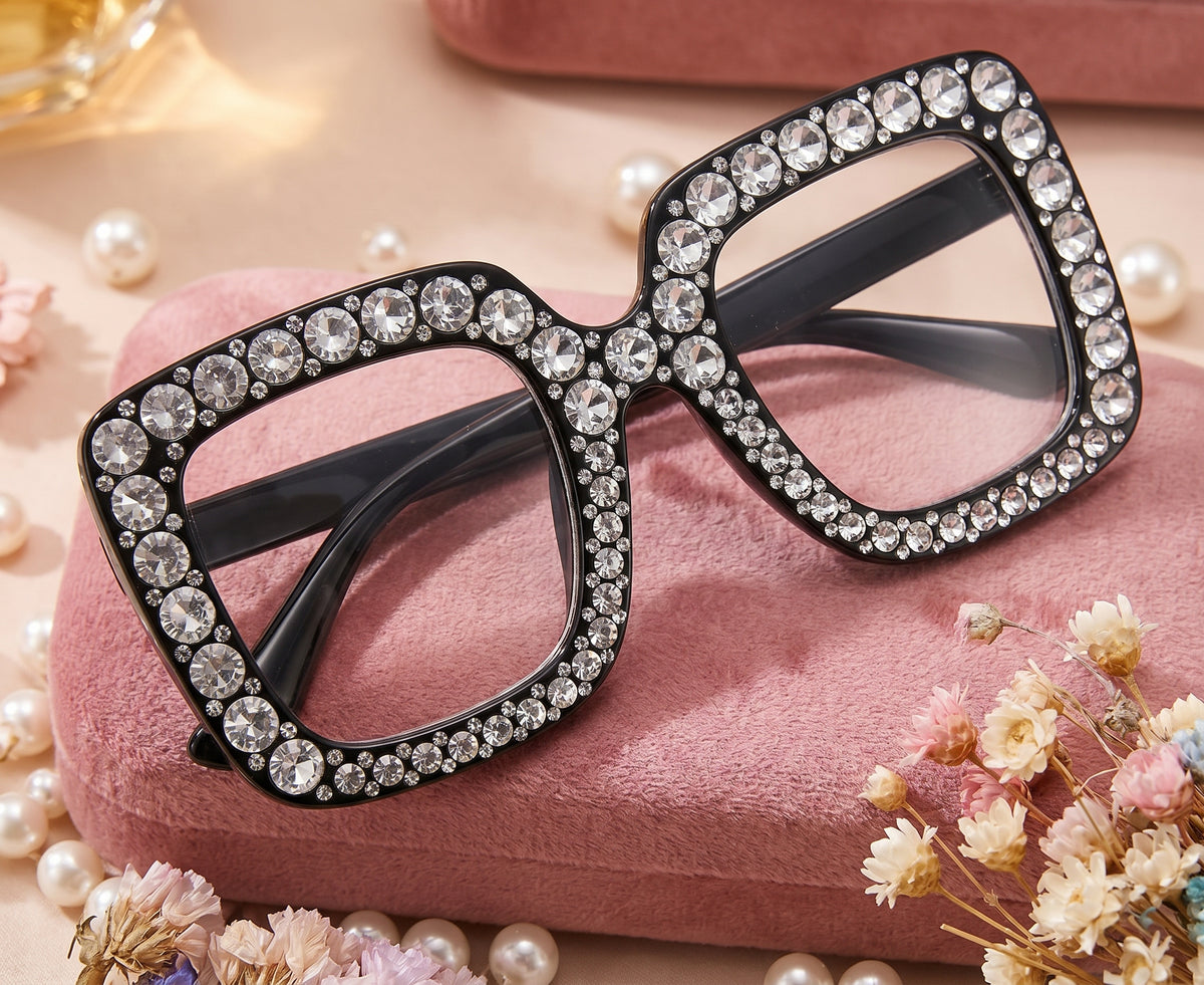 The Valentina Diamond Square Sunglasses