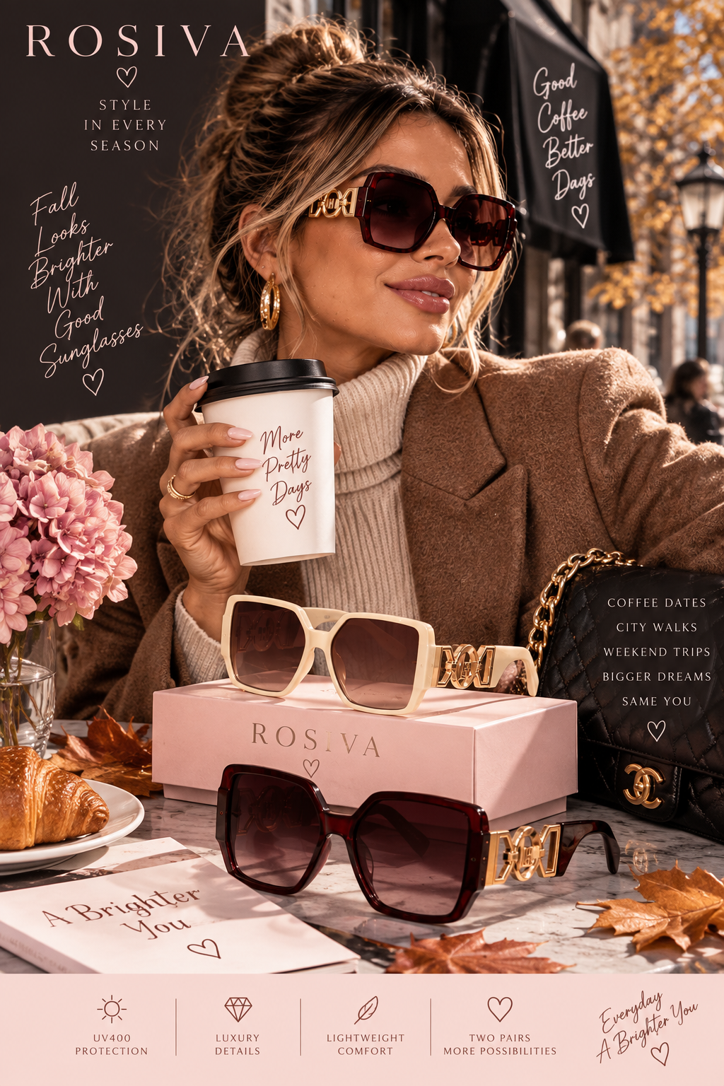 The It-Girl Chain Sunglasses Duo