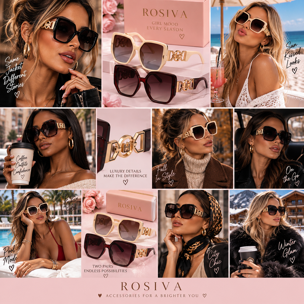The It-Girl Chain Sunglasses Duo