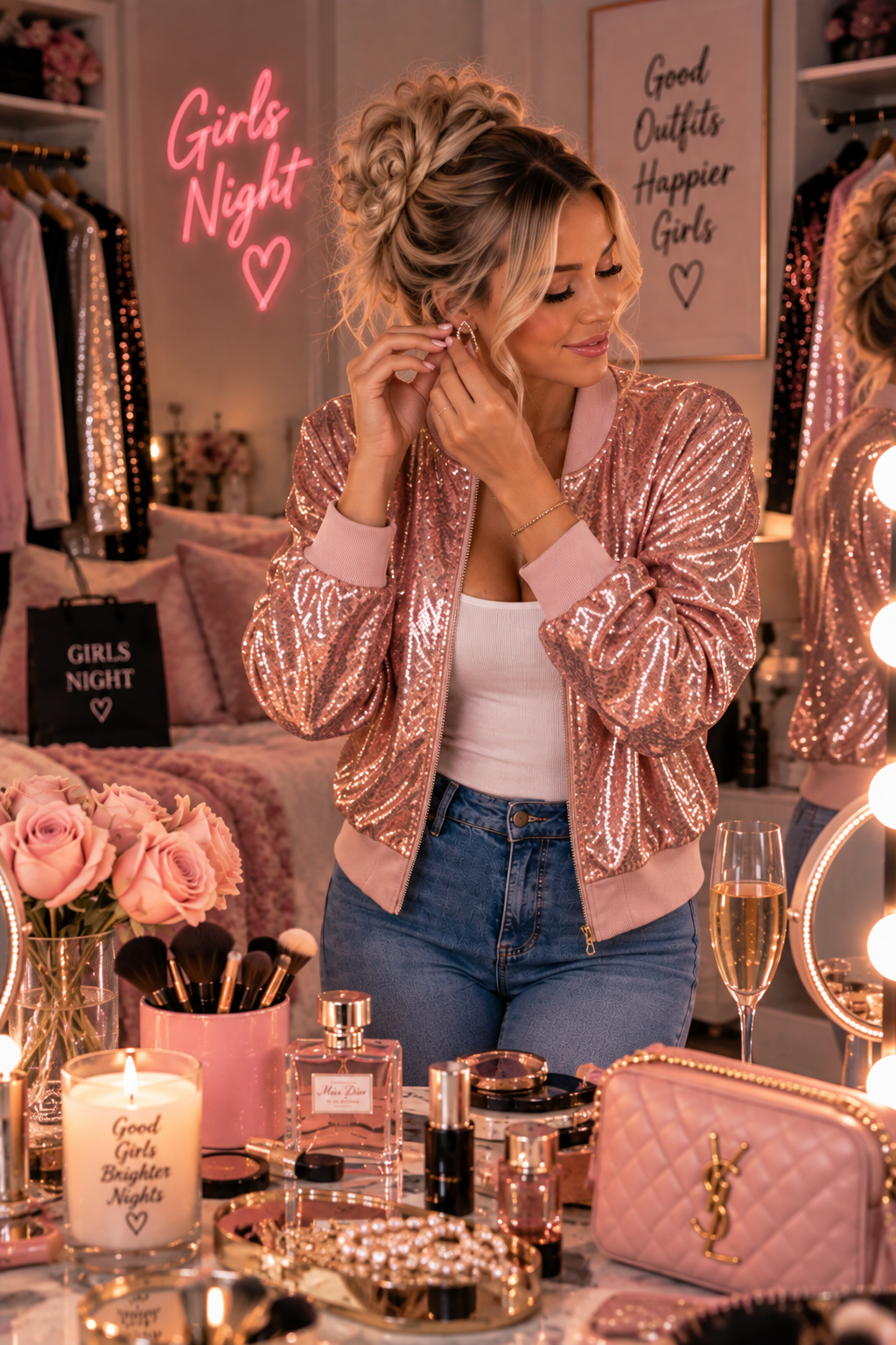 The Aurelia Gold Zip Jacket
