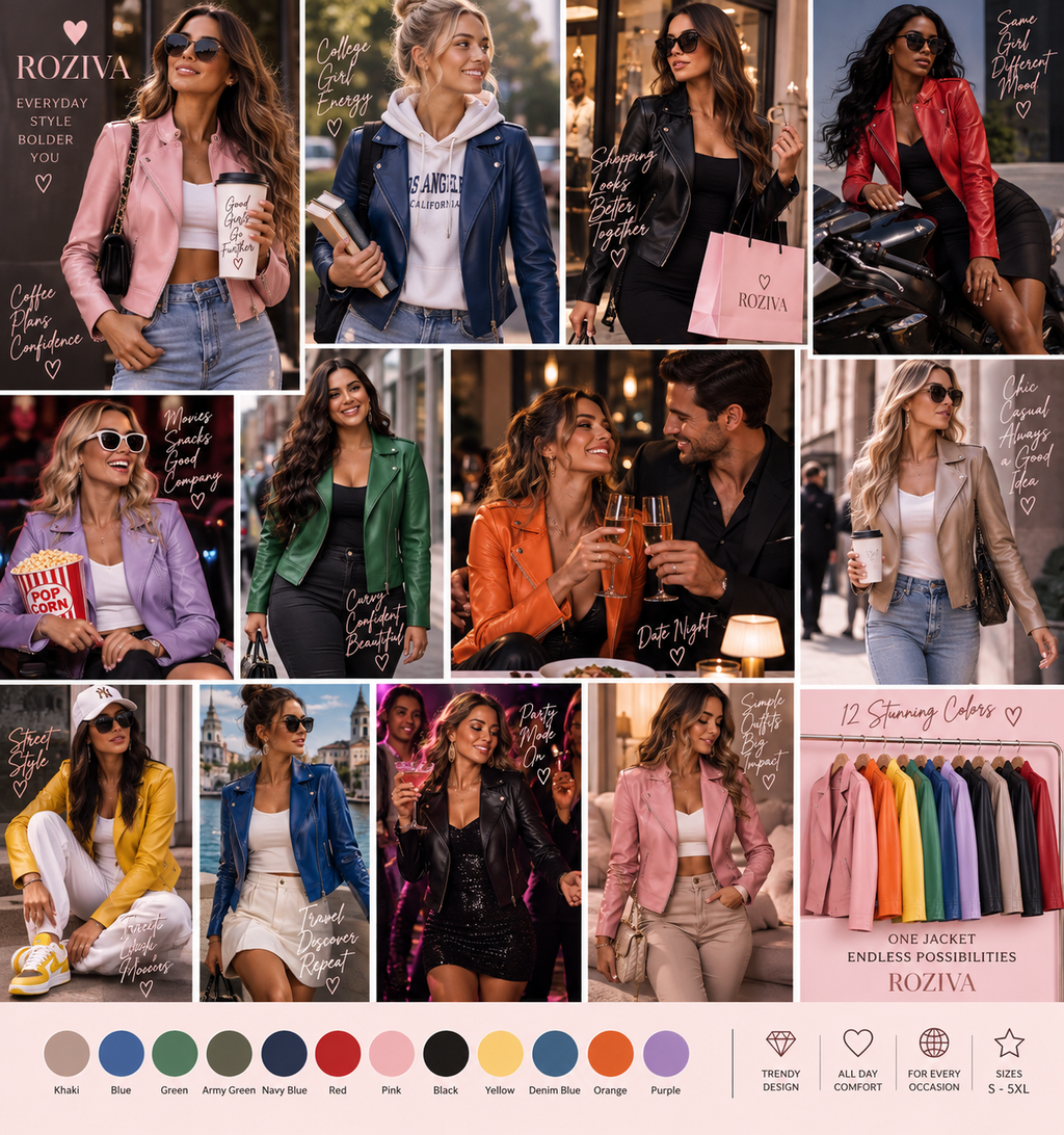 The Aria Luxe PU Blazer