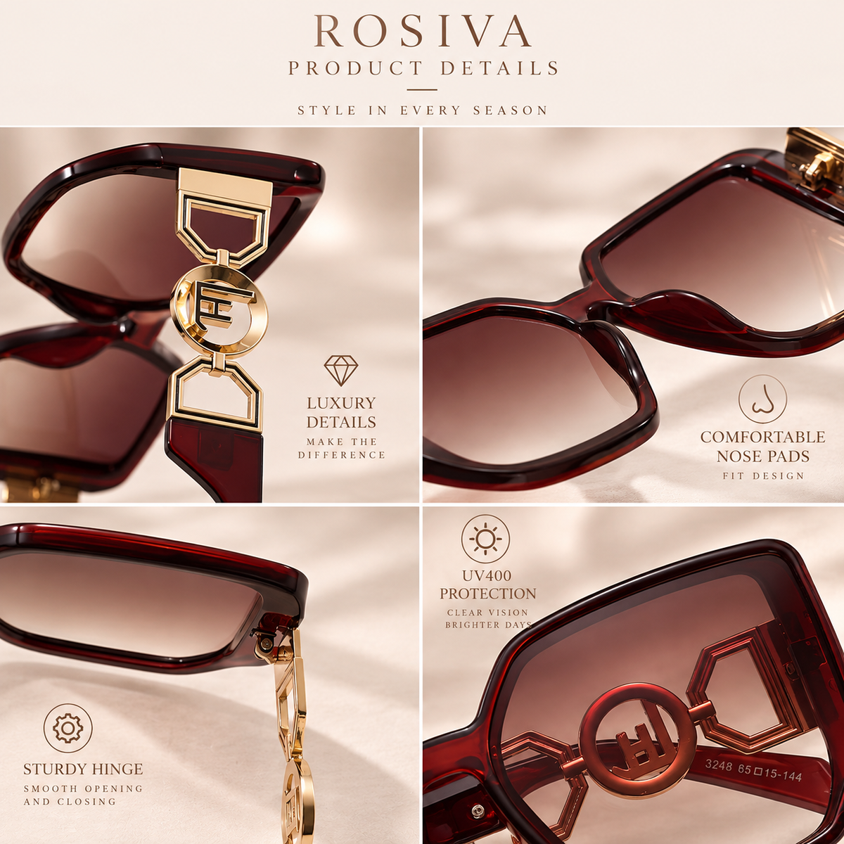 The It-Girl Chain Sunglasses Duo