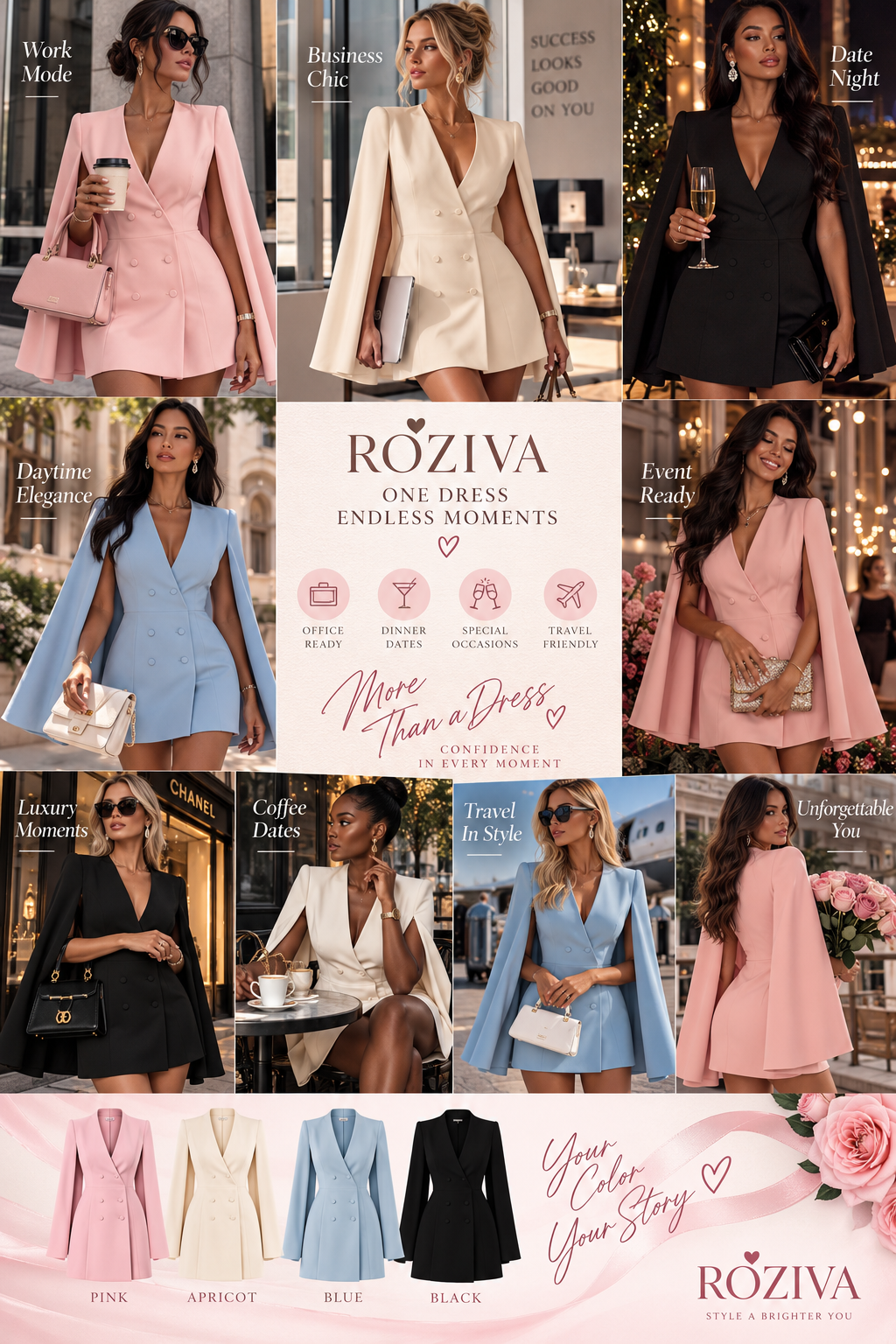 The Valentina Blazer Dress