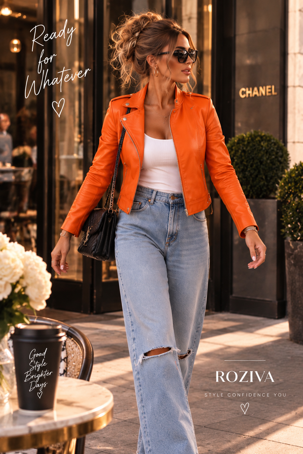 The Aria Luxe PU Blazer