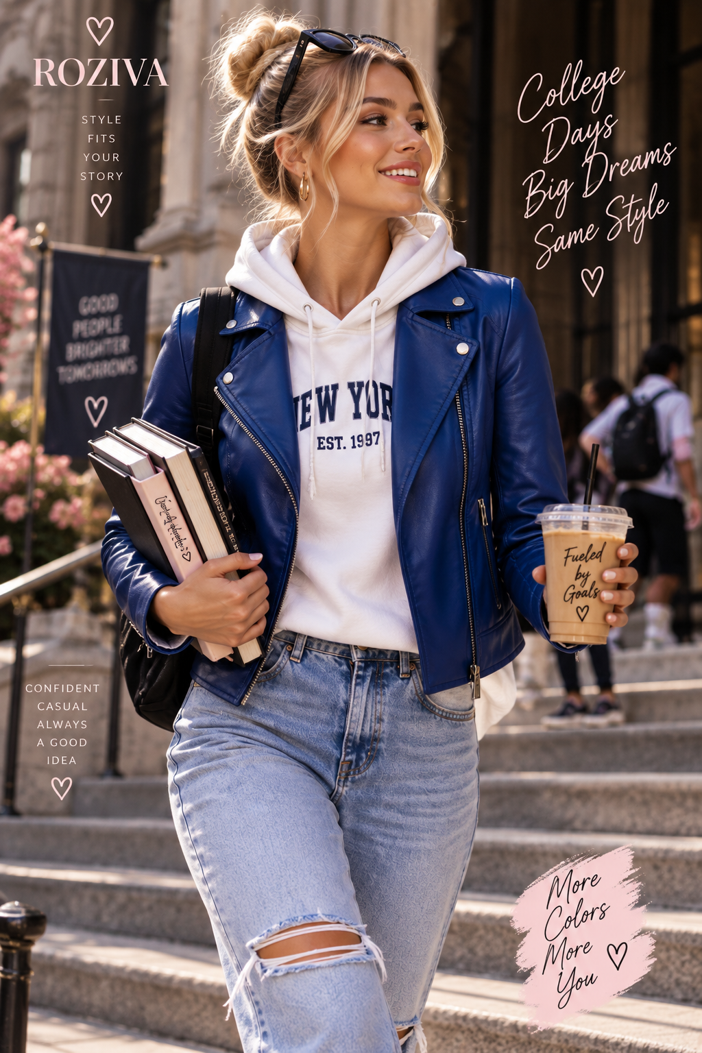 The Aria Luxe PU Blazer