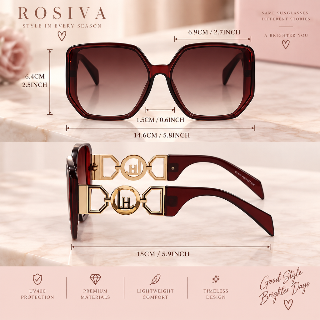 The It-Girl Chain Sunglasses Duo