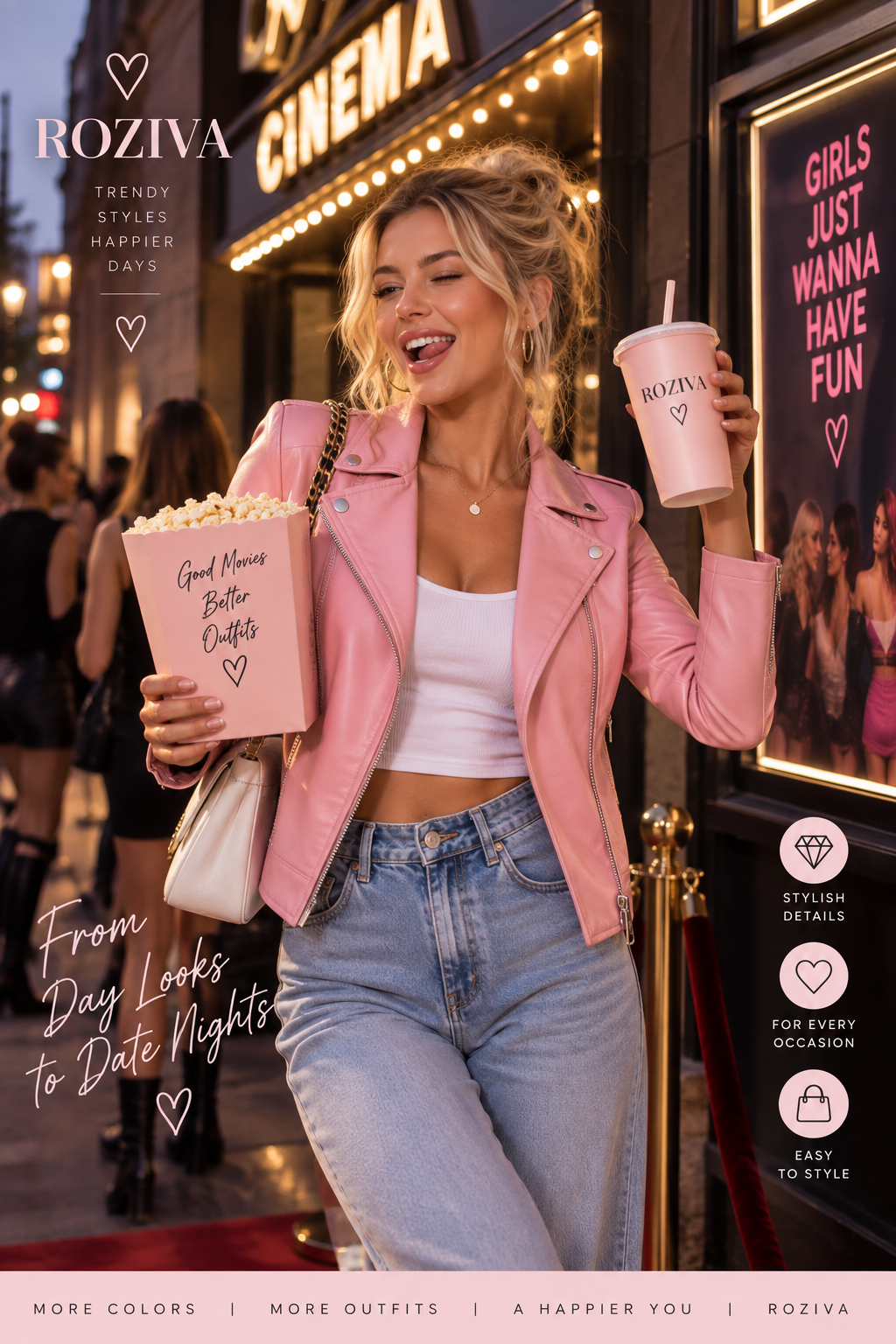The Aria Luxe PU Blazer
