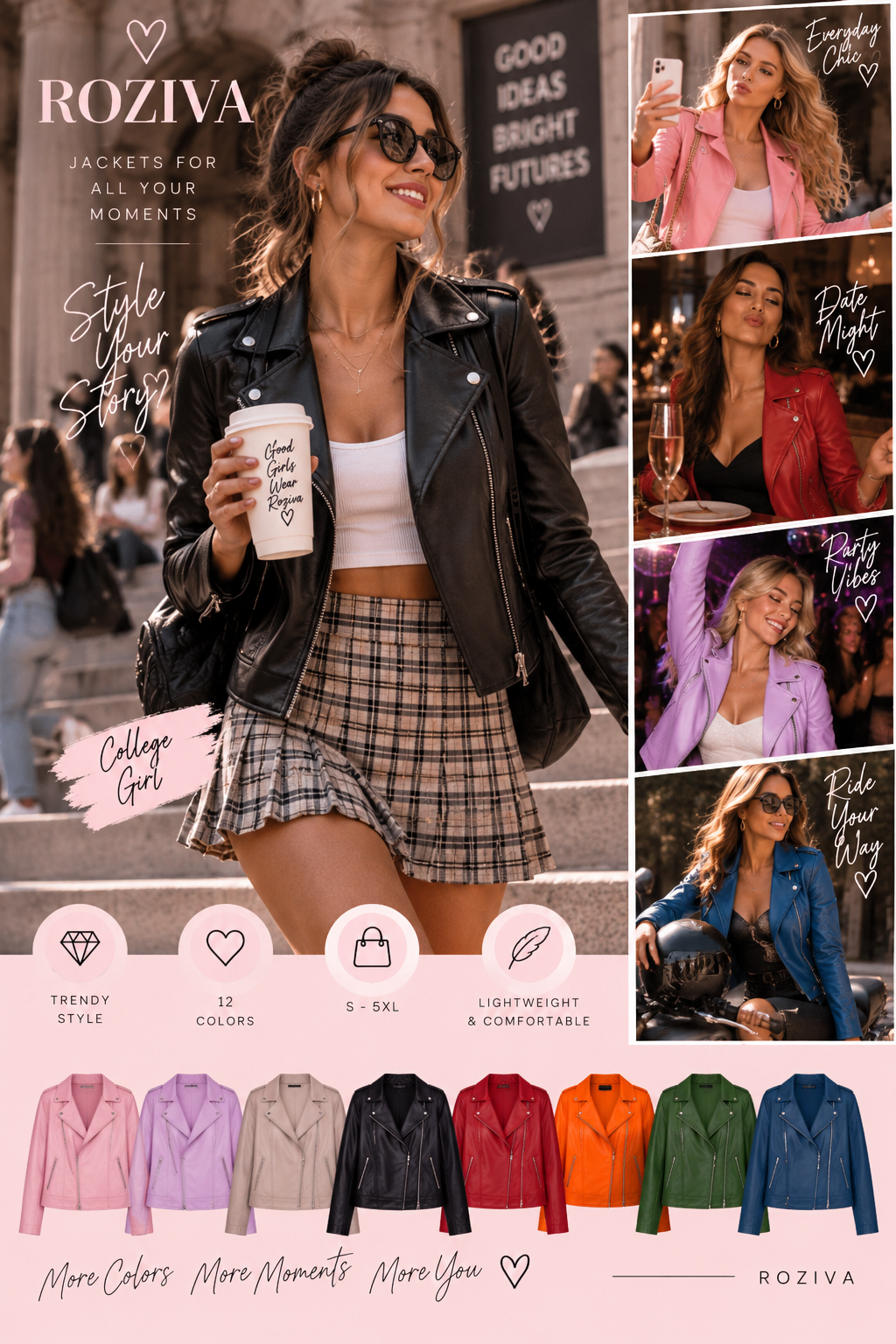 The Aria Luxe PU Blazer