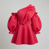 The Flirt Alert One-Shoulder Mini Dress
